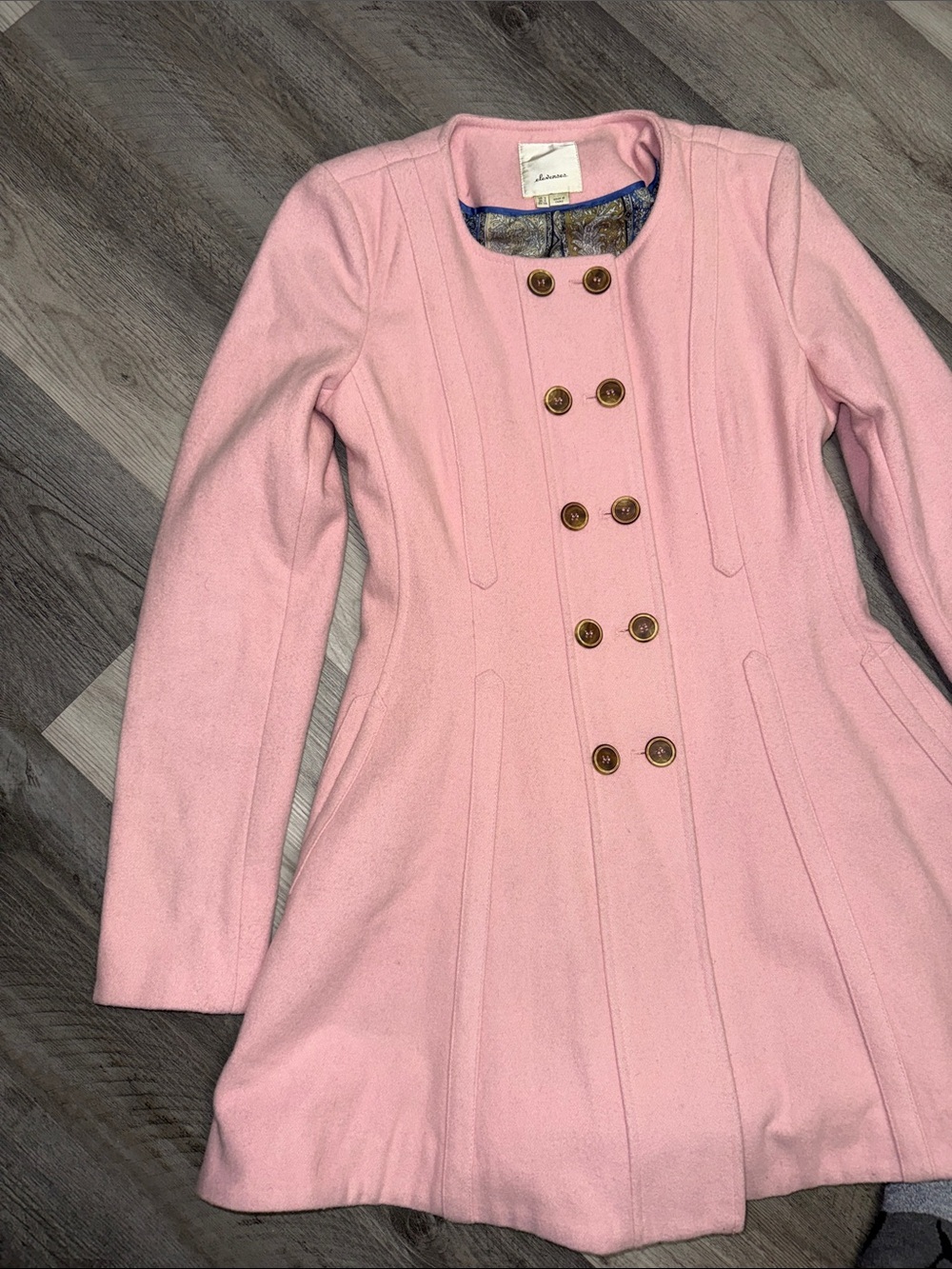 Anthropologie - Elevenses wool coat jacket